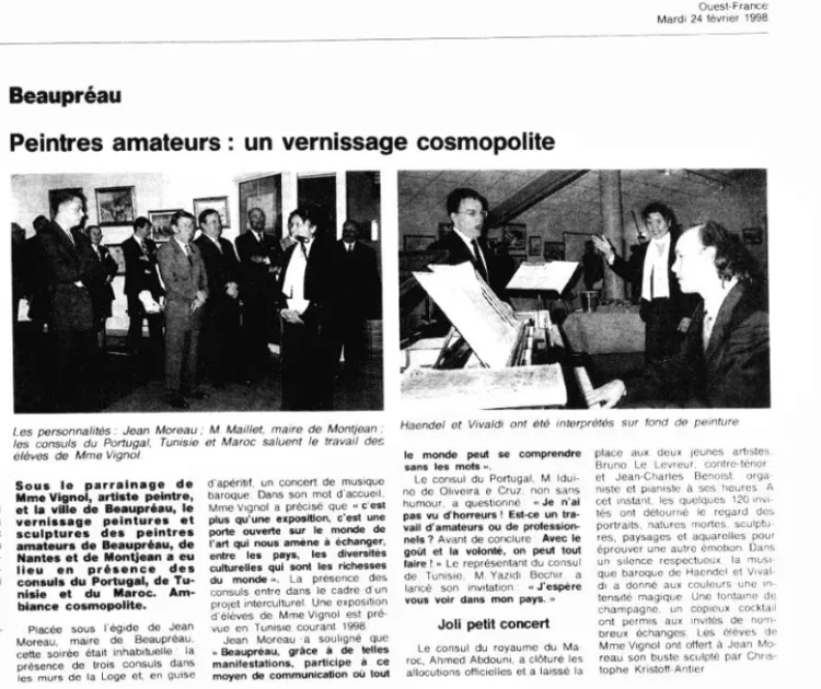 Ouest-France 24 février 1998